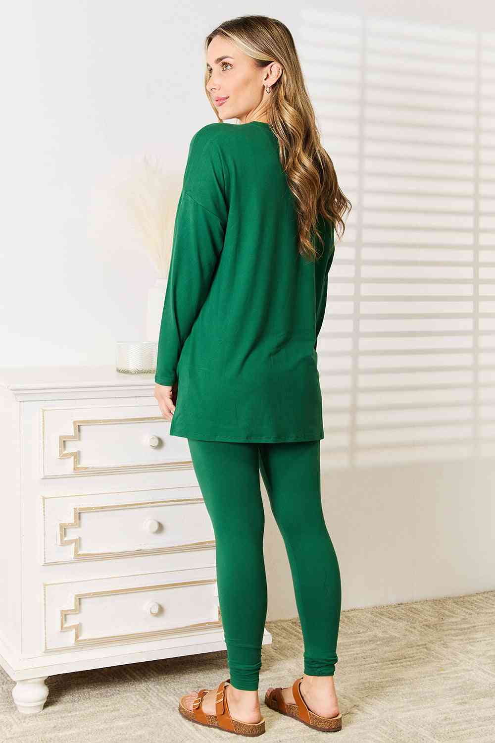 Dark Green Lounge wear
