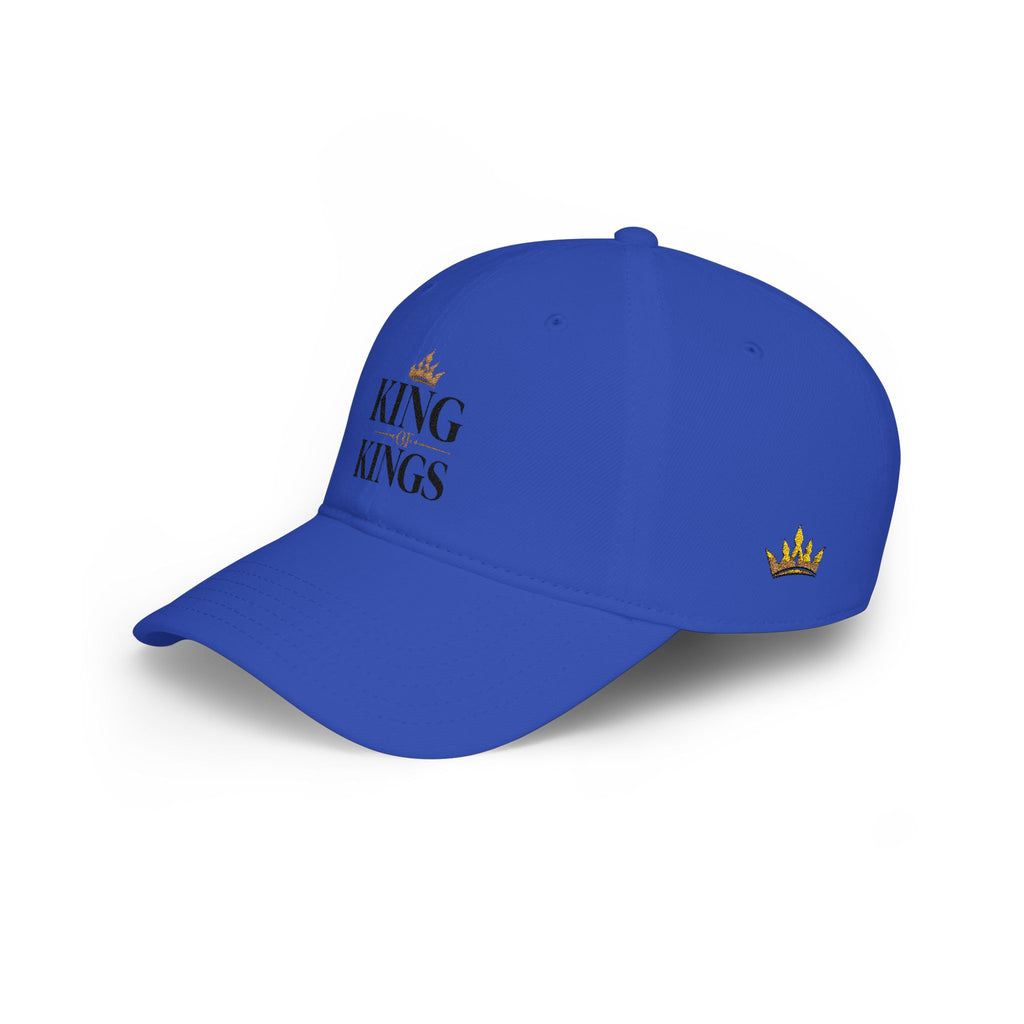King of Kings Revelation 19:16 Baseball Cap — Embroidered Crown Hat