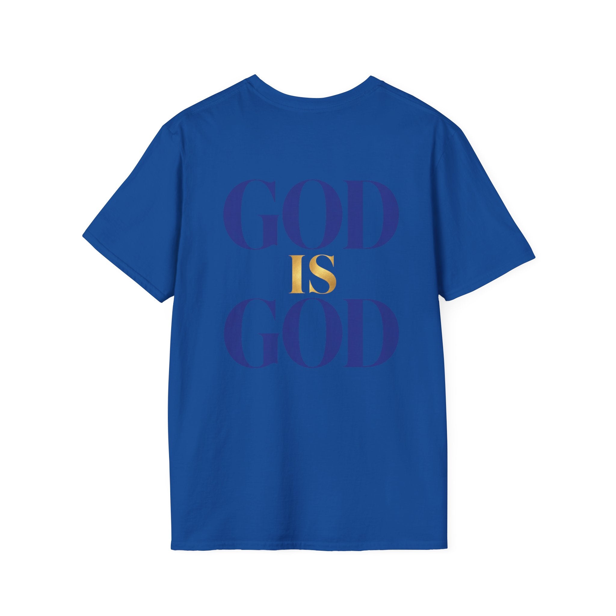 God Is God T-Shirt — Faith Inspired Minimalist Christian Tee