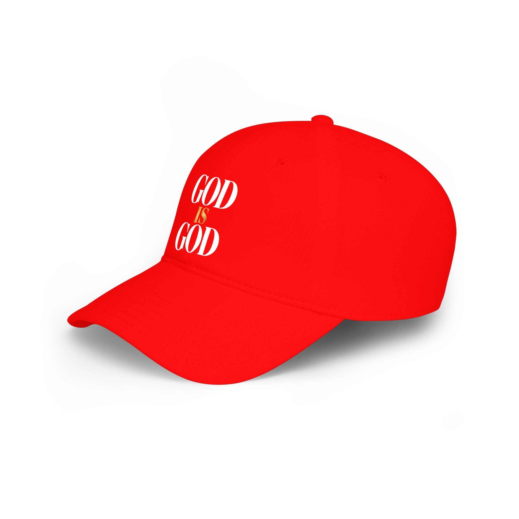 GOD IS GOD  Embroidered Cap — Christian Faith Baseball Hat