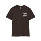 God Is God T-Shirt — Faith Inspired Minimalist Christian Tee