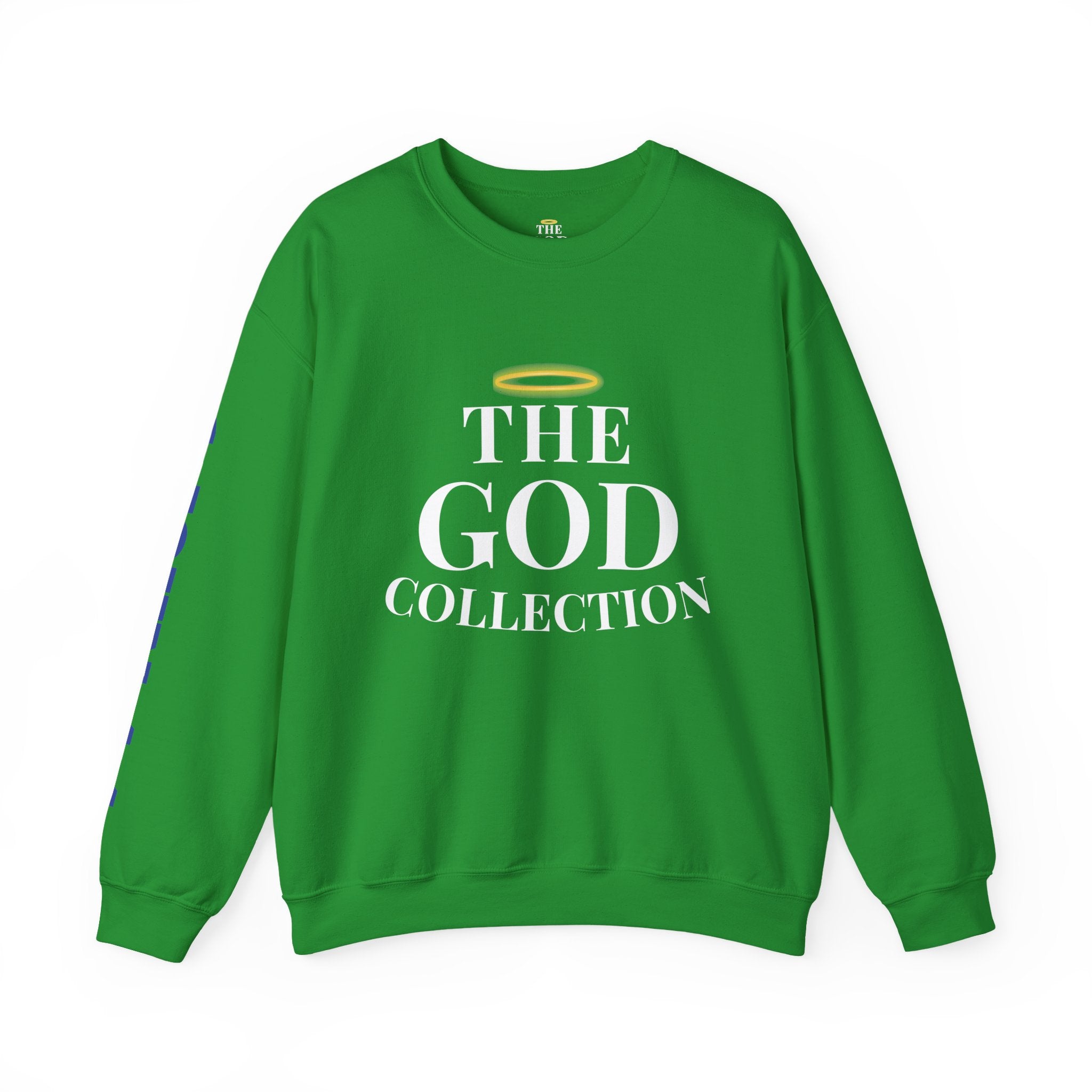 The God Collection sweatshirt | 1 John 4:4 scripture crewneck