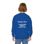 Matthew 19: 14 Youth  Sweatshirt