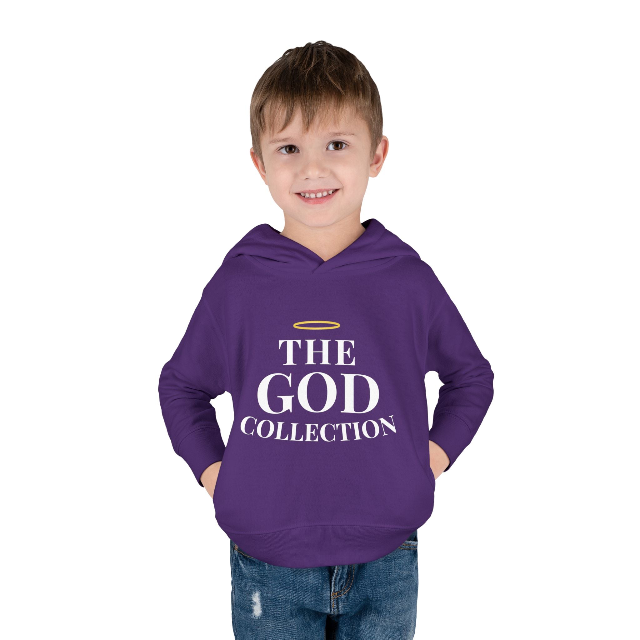 The God Collection Toddler Hoodie | Halo Graphic Pullover