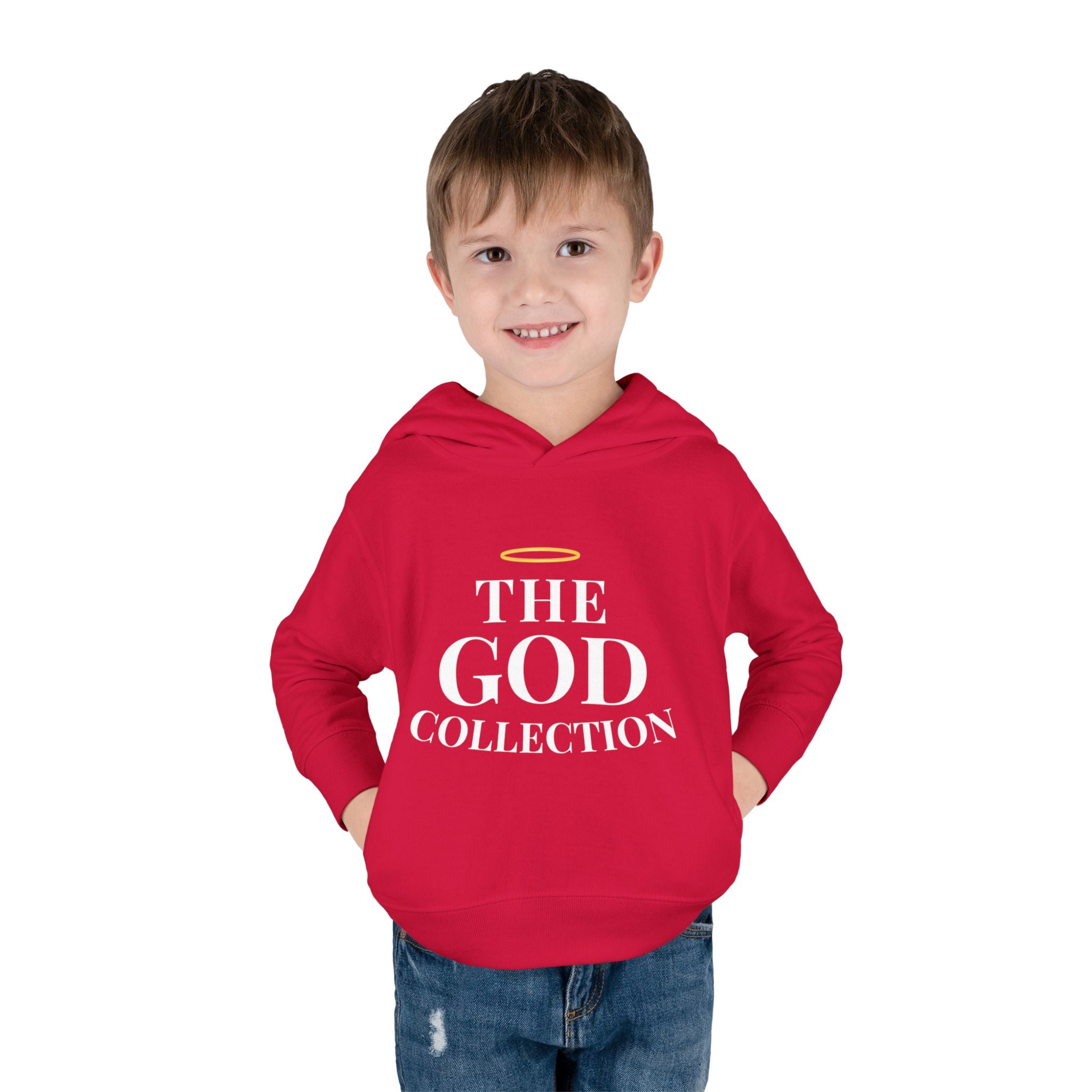 The God Collection Toddler Hoodie | Halo Graphic Pullover