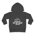 Psalm 127:3 Toddler Hoodie | Halo Graphic Pullover
