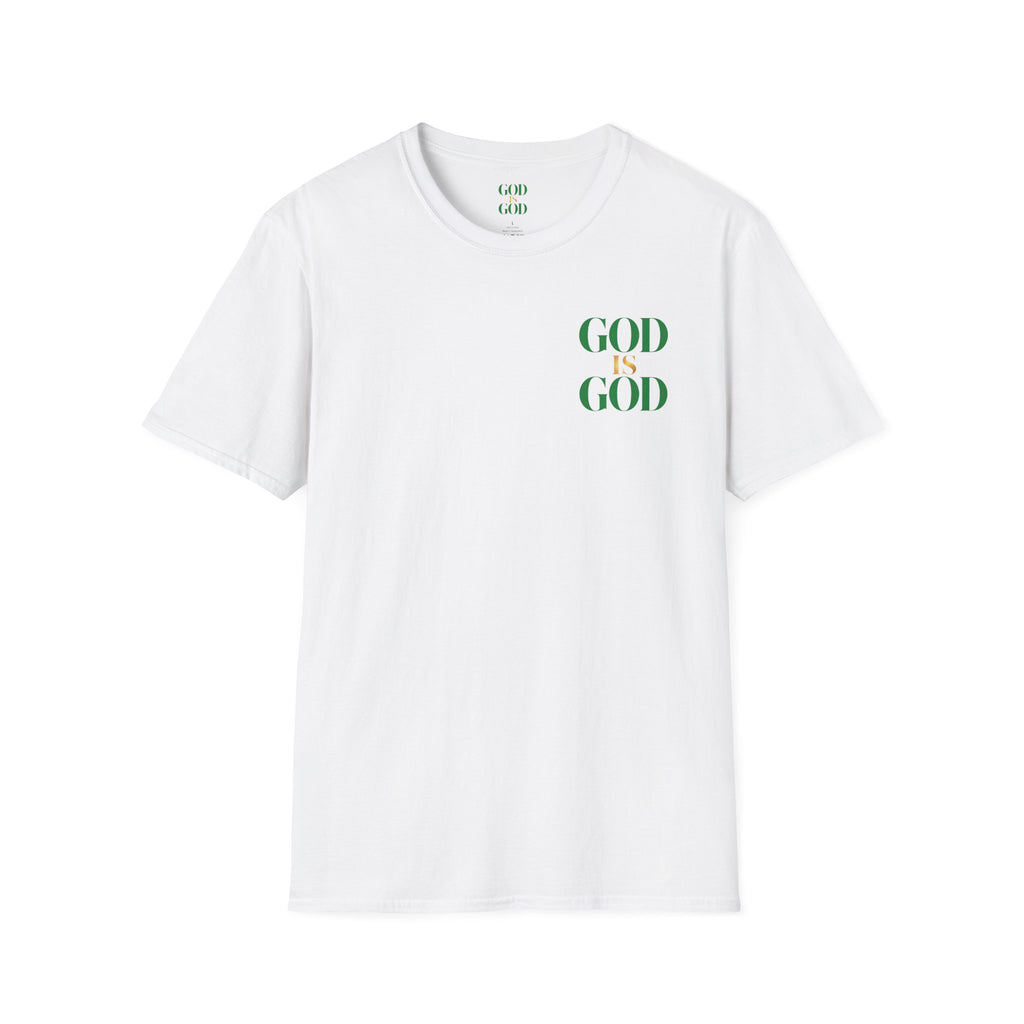 God Is God T-Shirt — Faith Inspired Minimalist Christian Tee