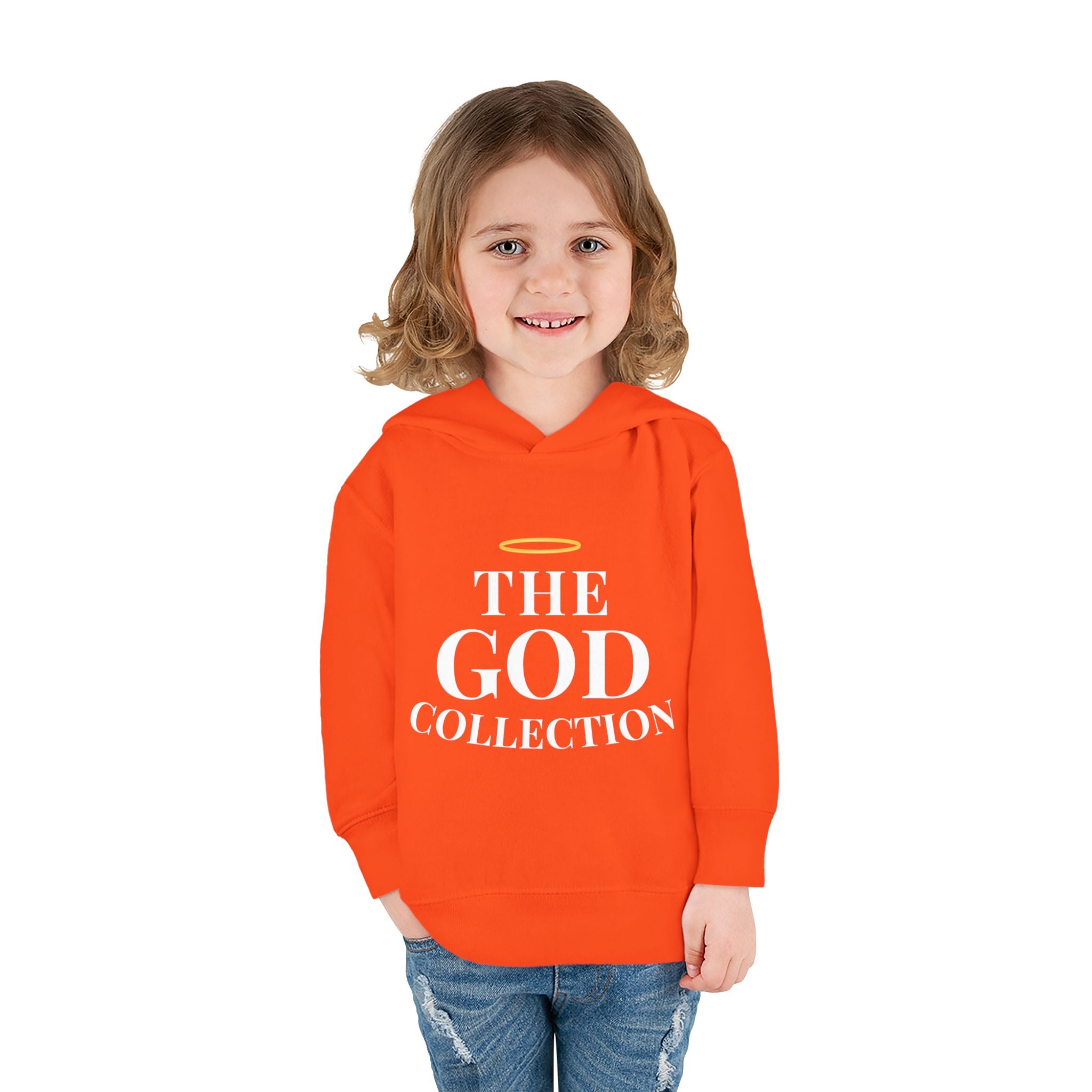 The God Collection Toddler Hoodie | Halo Graphic Pullover