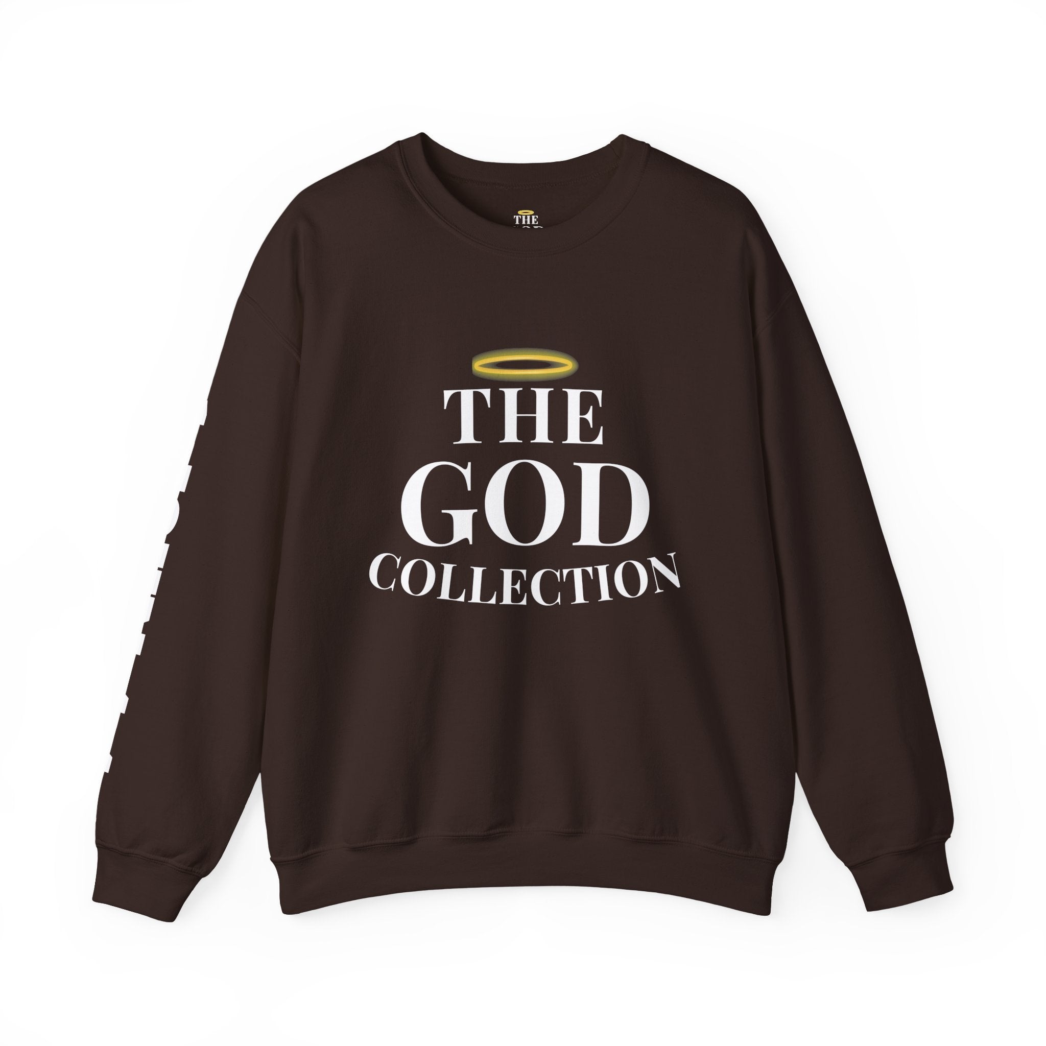 The God Collection sweatshirt | 1 John 4:4 scripture crewneck