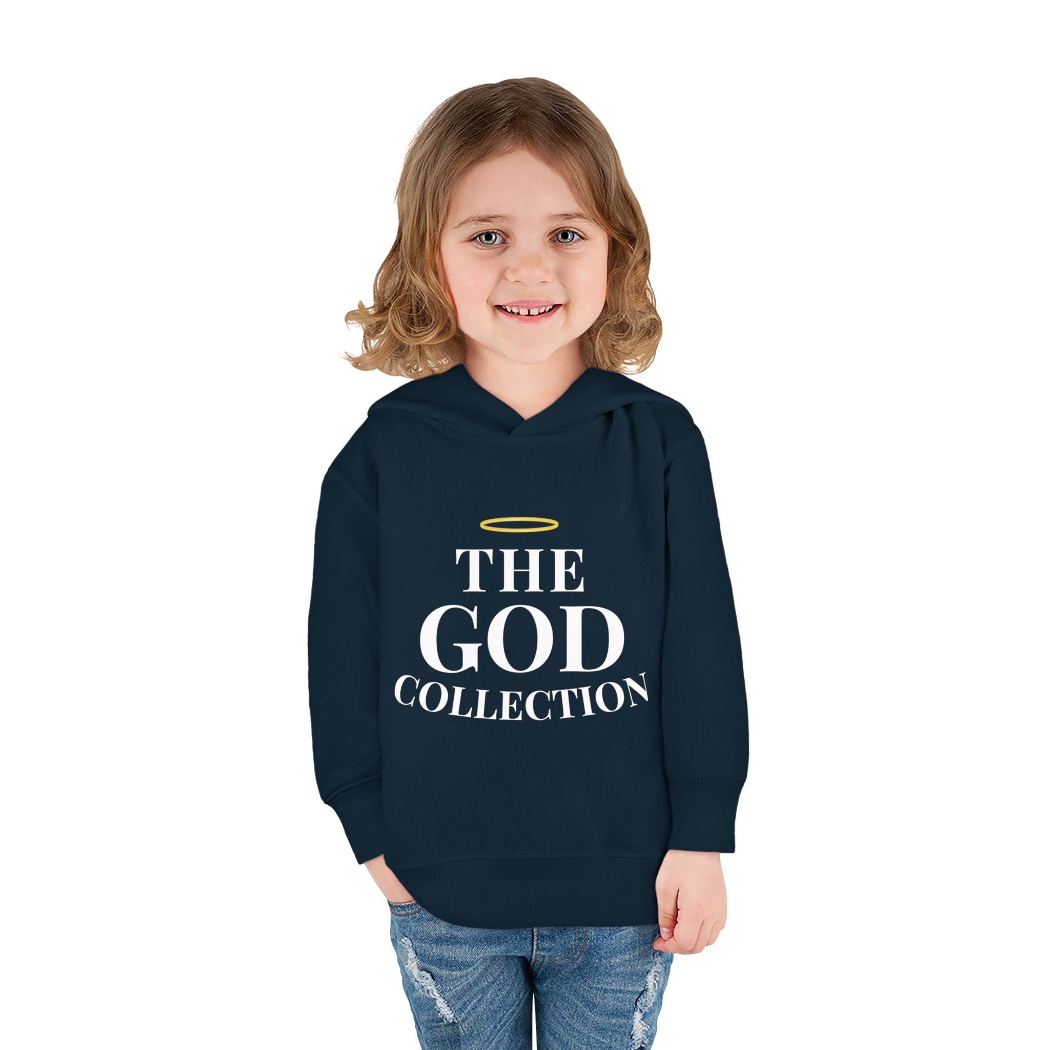 The God Collection Toddler Hoodie | Halo Graphic Pullover
