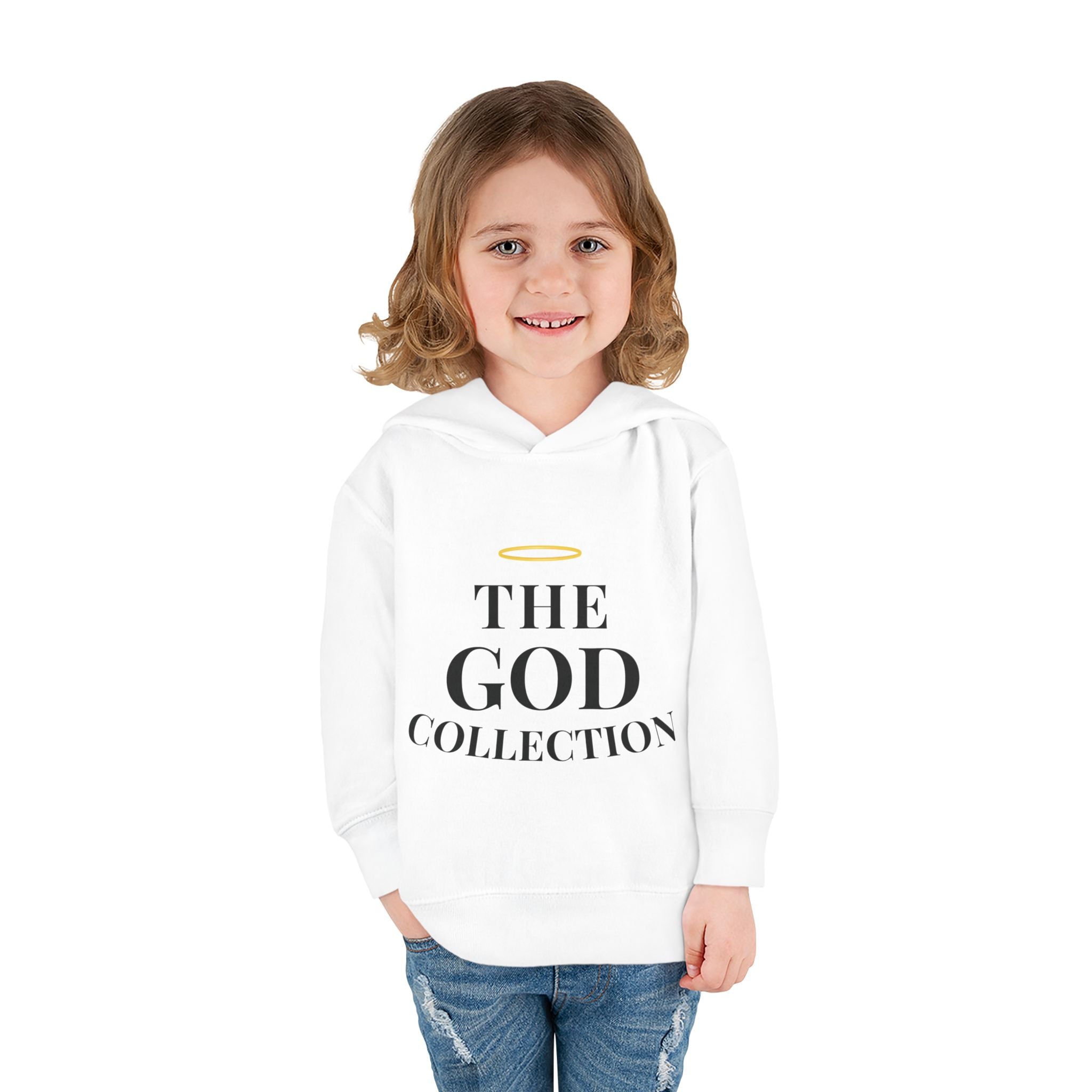 The God Collection Toddler Hoodie | Halo Graphic Pullover