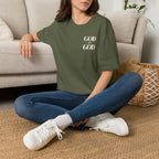 God Is God T-Shirt — Faith Inspired Minimalist Christian Tee