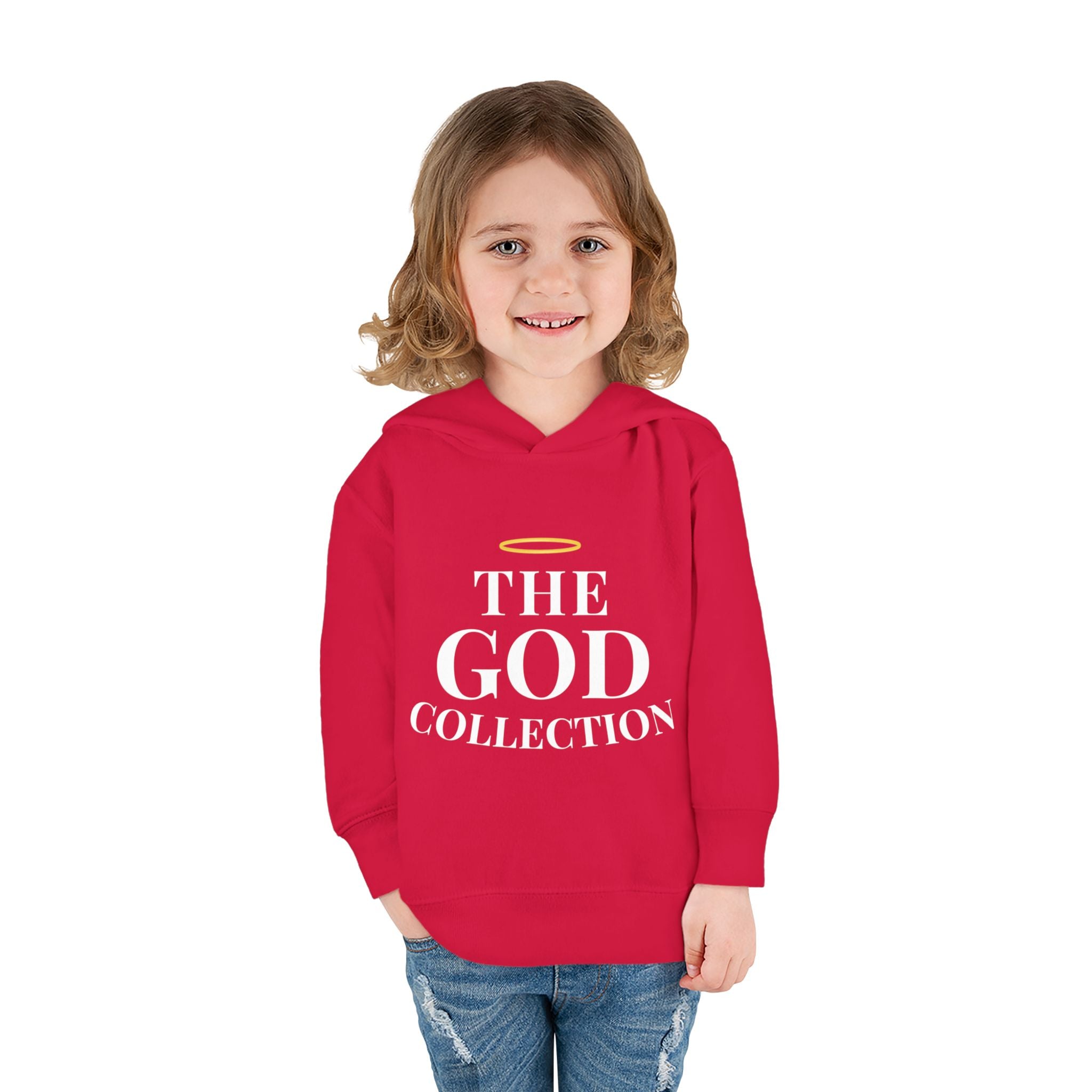 The God Collection Toddler Hoodie | Halo Graphic Pullover