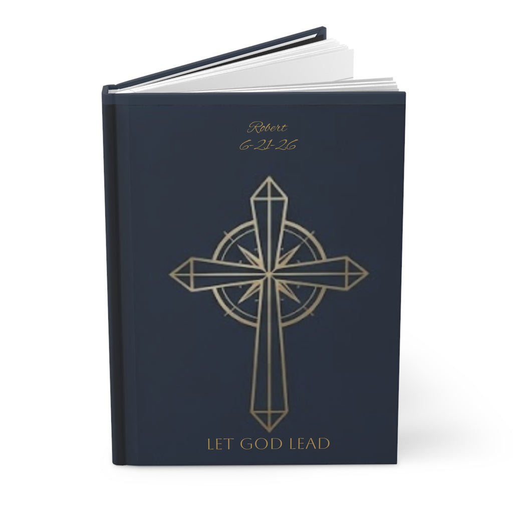 Hardcover Journal — Personalized "Camella's Journal" with Psalm 118:24 Inspirational Cover