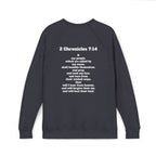 2 Chronicles 7:14 Fleece Raglan Sweatshirt