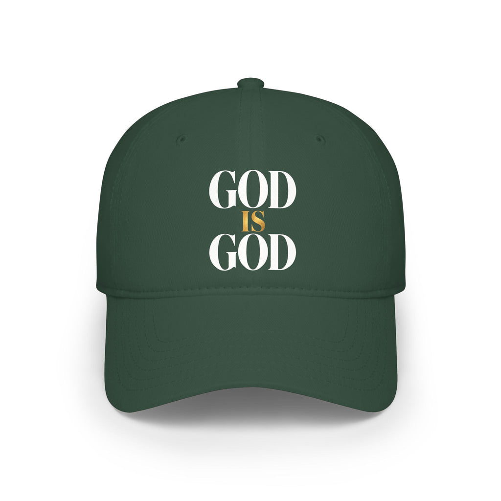 GOD IS GOD Cap — Christian Faith Baseball Hat