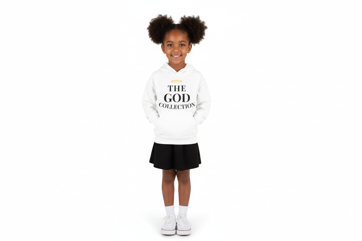 Psalm 127:3 Toddler Hoodie | Halo Graphic Pullover