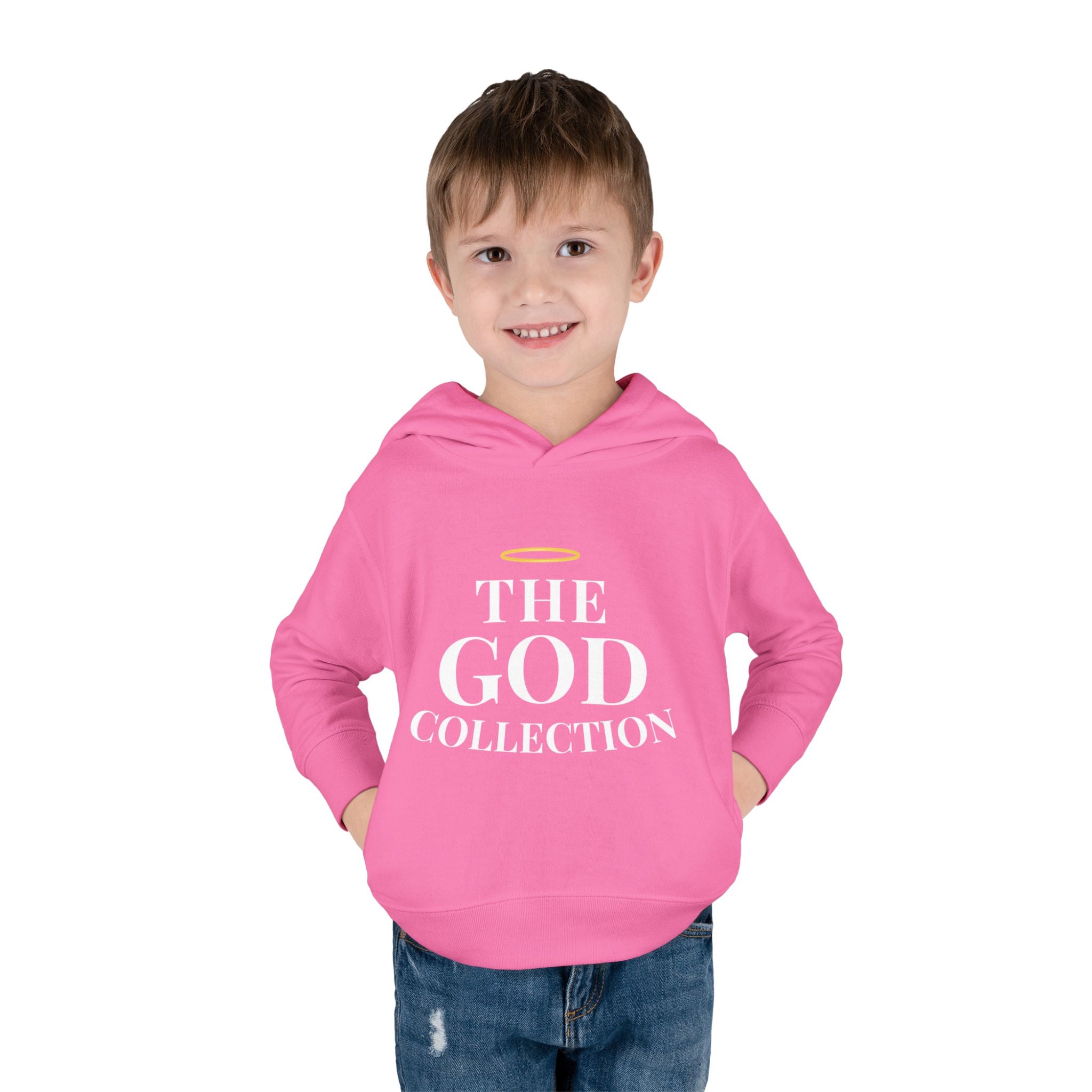 The God Collection Toddler Hoodie | Halo Graphic Pullover
