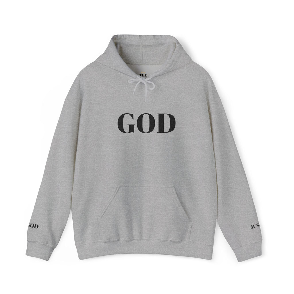 The GOD Hoodie - Minimal Faith Statement Sweatshirt
