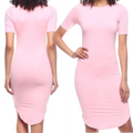 Pink Midi dress