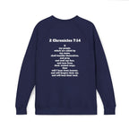 2 Chronicles 7:14 Fleece Raglan Sweatshirt