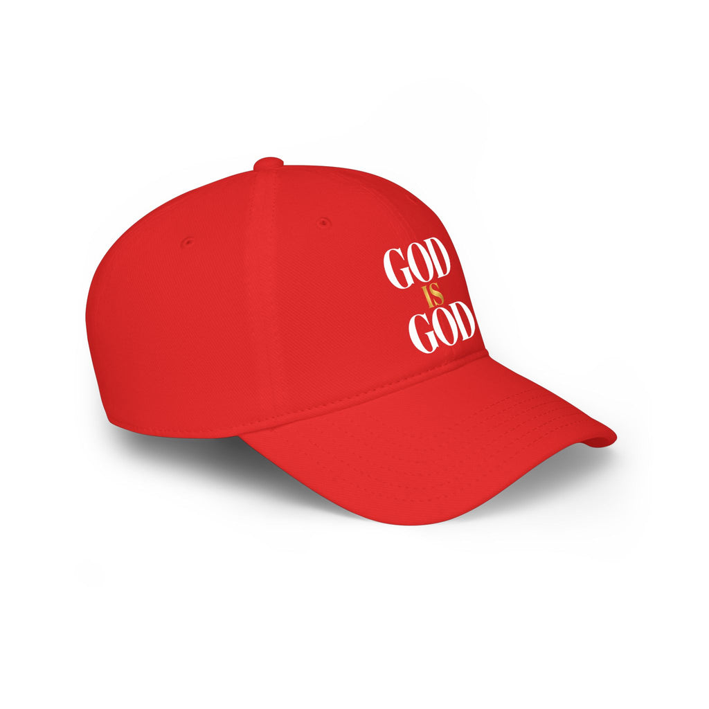 GOD IS GOD  Embroidered Cap — Christian Faith Baseball Hat