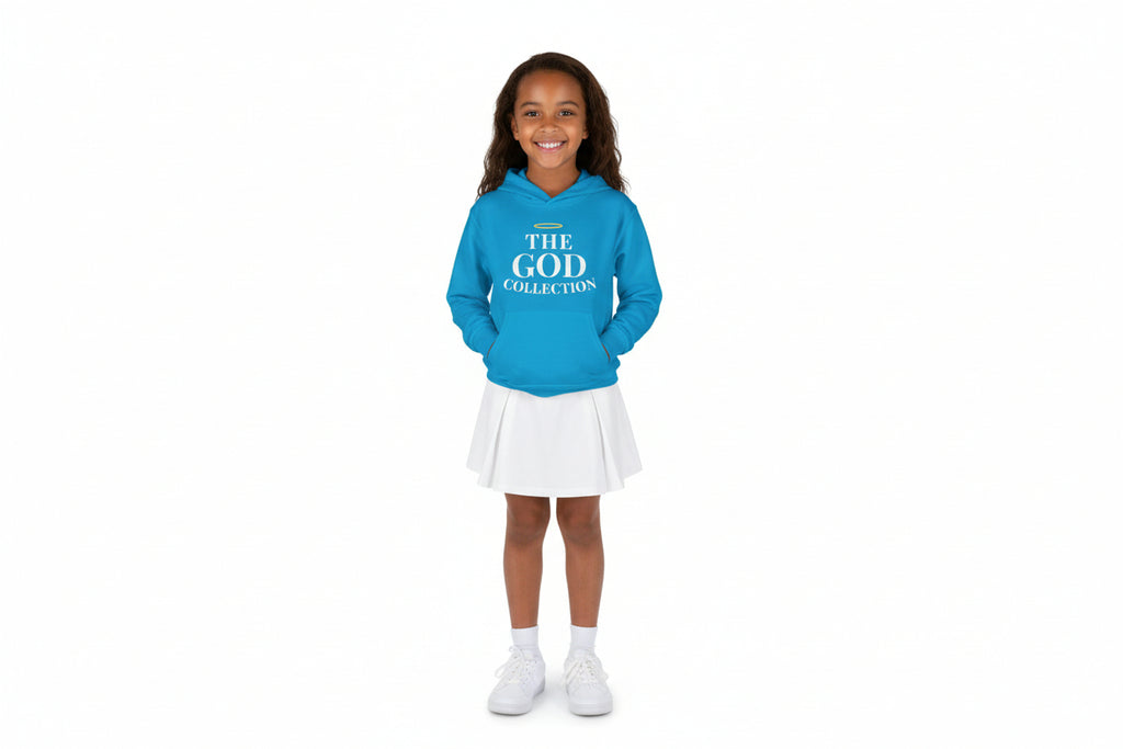 Psalm 127:3 Toddler Hoodie | Halo Graphic Pullover