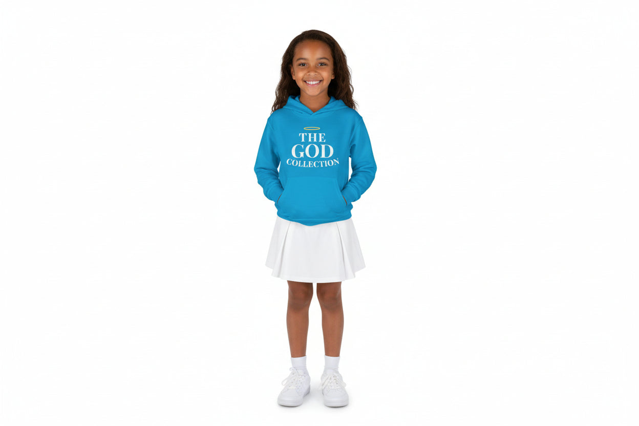 Psalm 127:3 Toddler Hoodie | Halo Graphic Pullover