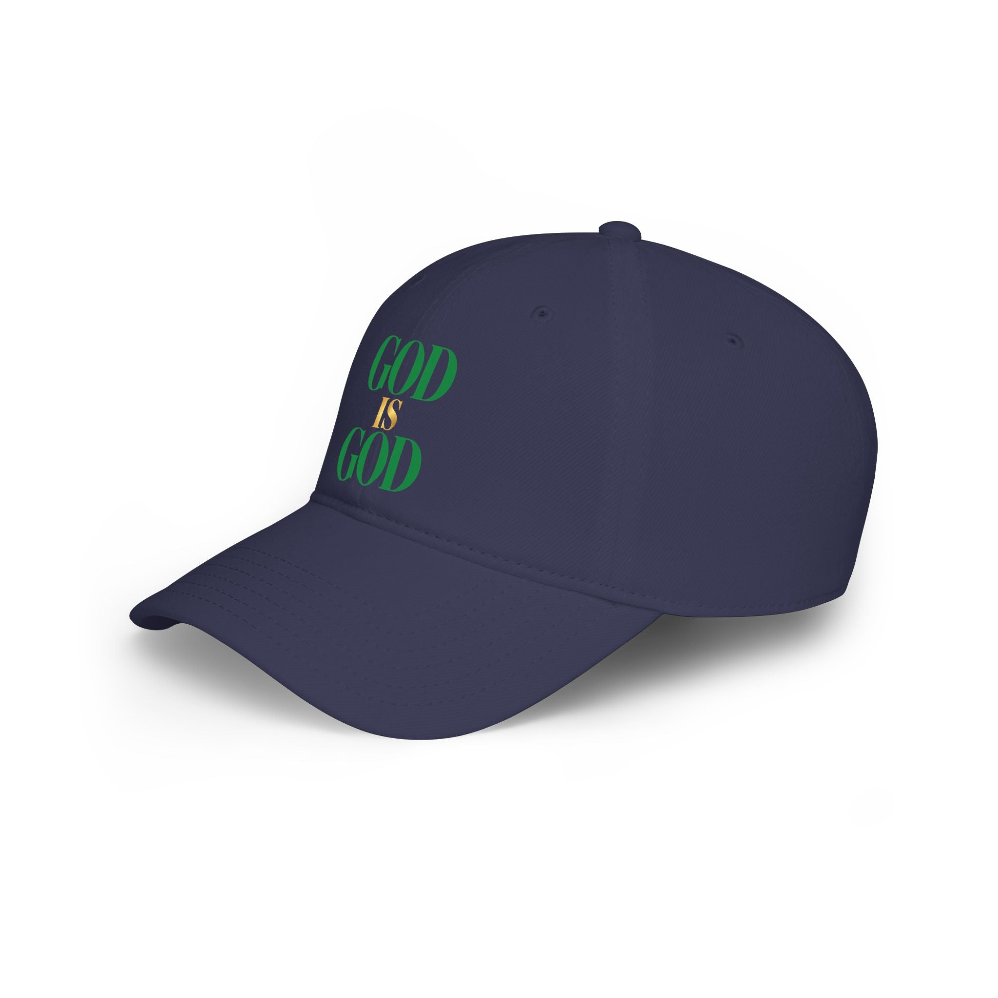 GOD IS GOD  Embroidered Cap — Christian Faith Baseball Hat