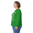 Audacious Long Sleeve Tee — "Audacious in God" Inspirational Faith Shirt