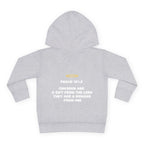 Psalm 127:3 Toddler Hoodie | Halo Graphic Pullover