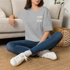 God Is God T-Shirt — Faith Inspired Minimalist Christian Tee