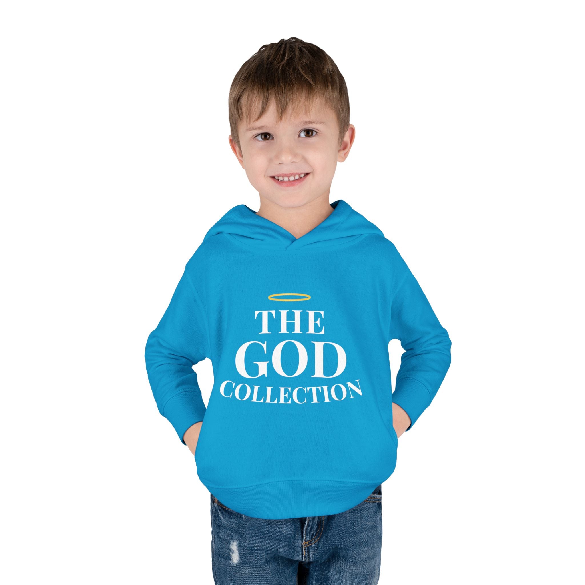 The God Collection Toddler Hoodie | Halo Graphic Pullover