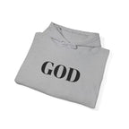 The GOD Hoodie - Minimal Faith Statement Sweatshirt