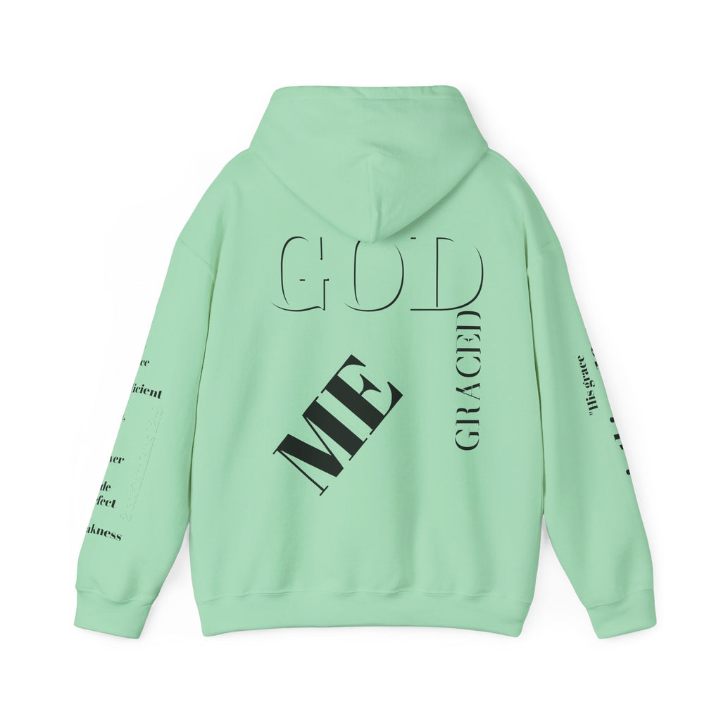 2 Corinthians 12:9 Graced Hoodie — Personalized Photo Faith Sweatshirt