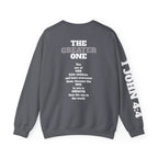 The God Collection sweatshirt | 1 John 4:4 scripture crewneck