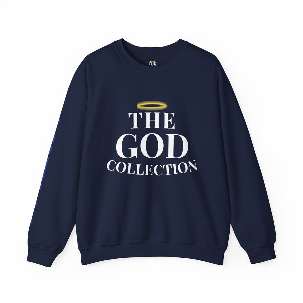 The God Collection sweatshirt | 1 John 4:4 scripture crewneck