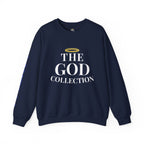 The God Collection sweatshirt | 1 John 4:4 scripture crewneck