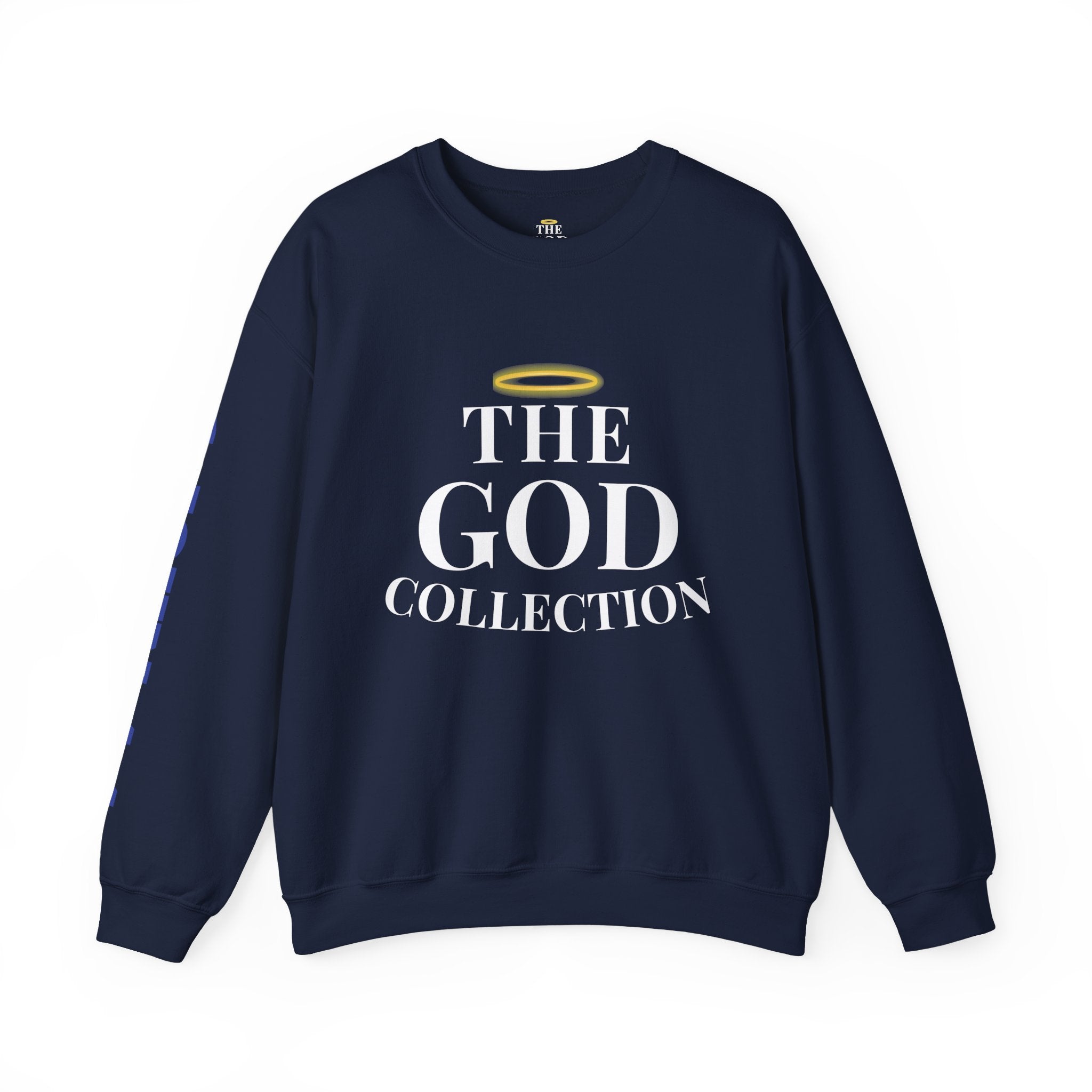 The God Collection sweatshirt | 1 John 4:4 scripture crewneck