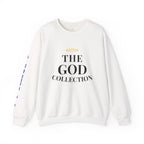 The God Collection sweatshirt | 1 John 4:4 scripture crewneck