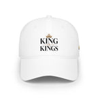 King of Kings Revelation 19:16 Baseball Cap — Embroidered Crown Hat
