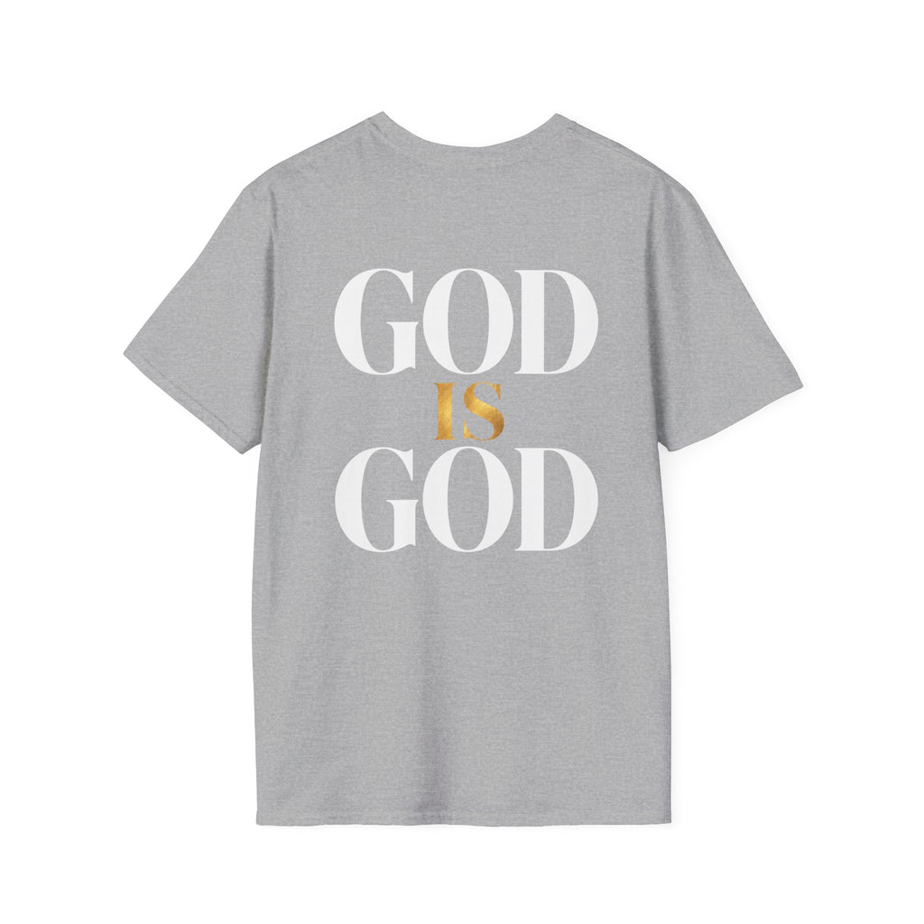 God Is God T-Shirt — Faith Inspired Minimalist Christian Tee