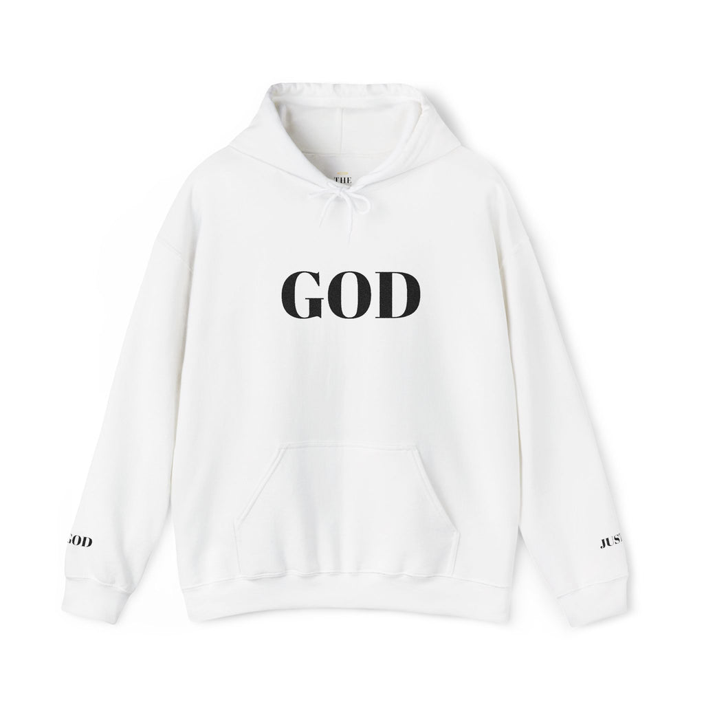 The GOD Hoodie - Minimal Faith Statement Sweatshirt