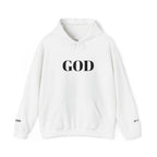 The GOD Hoodie - Minimal Faith Statement Sweatshirt