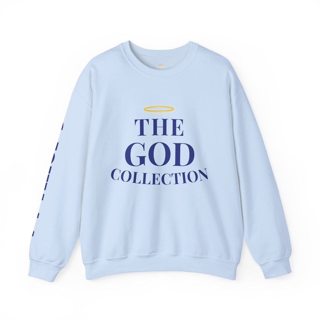 The God Collection sweatshirt | 1 John 4:4 scripture crewneck