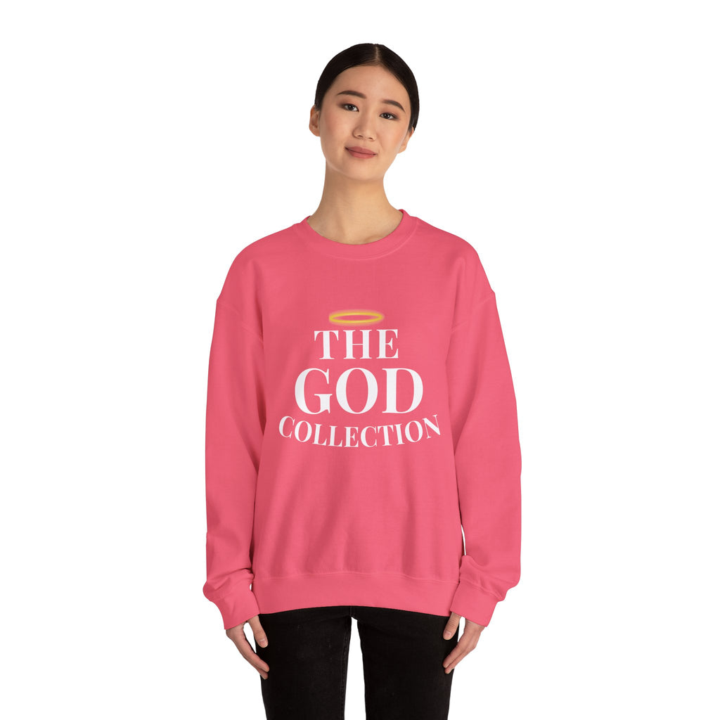The God Collection sweatshirt | 1 John 4:4 scripture crewneck