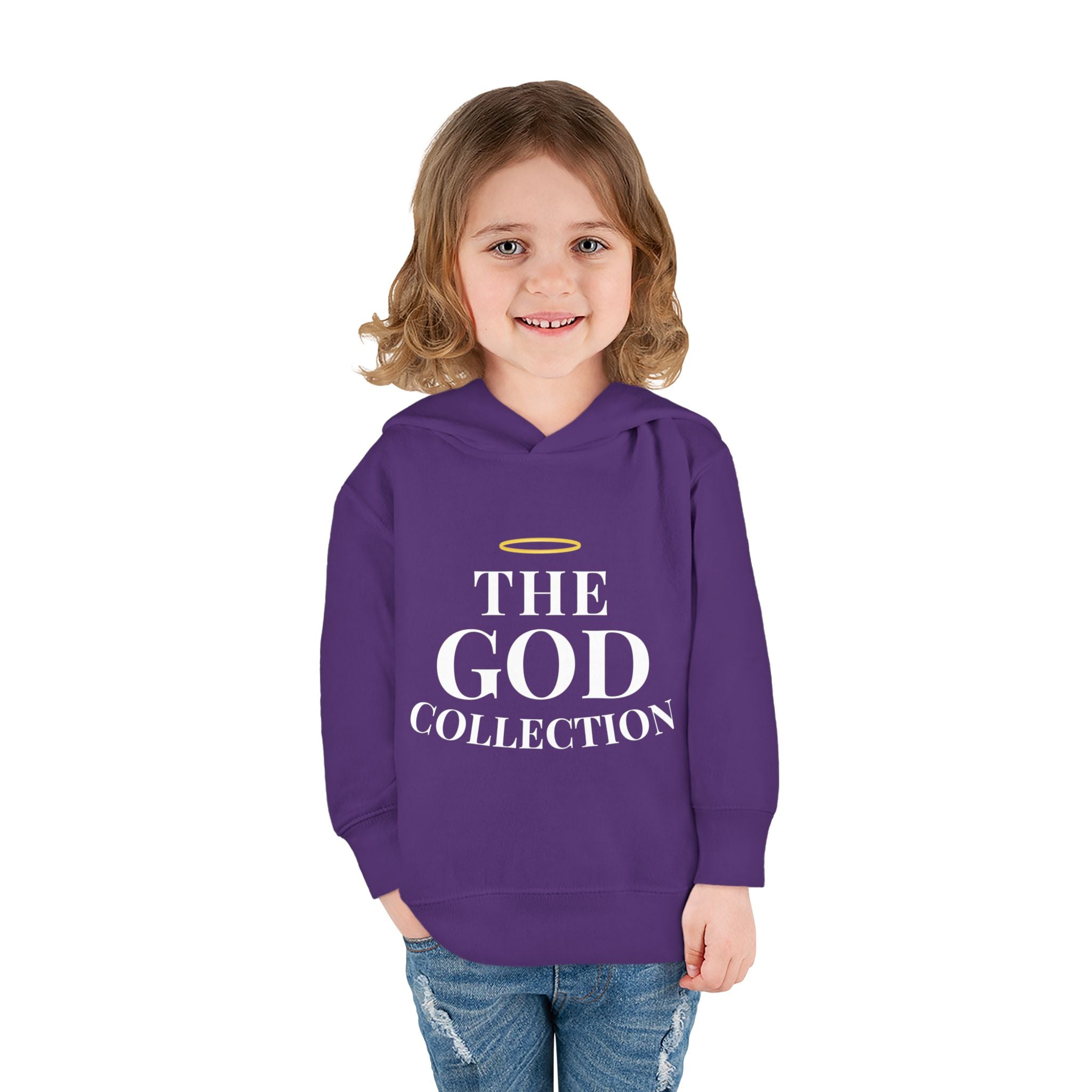 The God Collection Toddler Hoodie | Halo Graphic Pullover