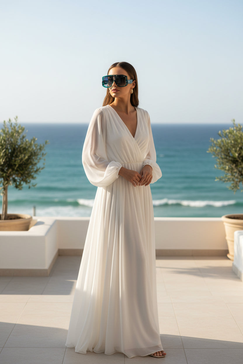 Artisan Shield Beaded Statement Shades