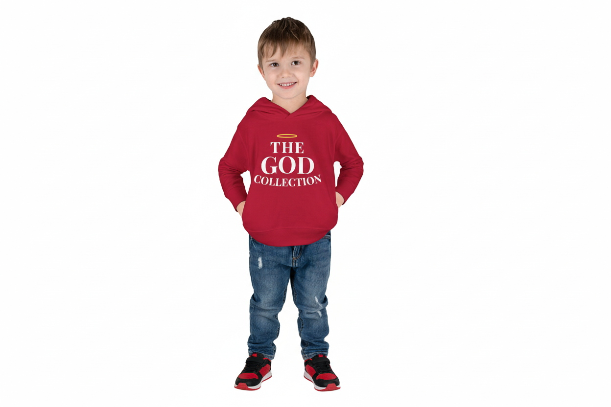 Psalm 127:3 Toddler Hoodie | Halo Graphic Pullover