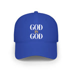GOD IS GOD  Embroidered Cap — Christian Faith Baseball Hat